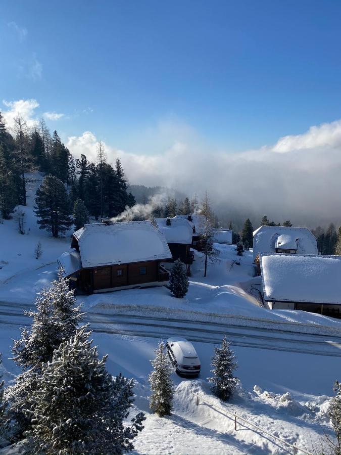 Ferienwohnung Haus am Berg Turracher Hohe Exterior foto