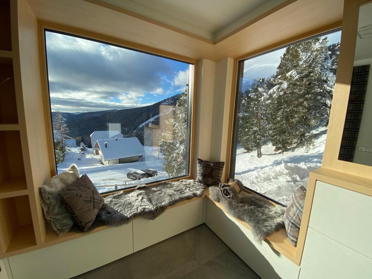 Ferienwohnung Haus am Berg Turracher Hohe Exterior foto