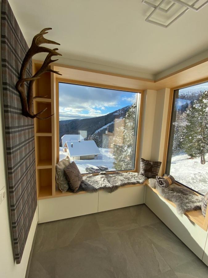 Ferienwohnung Haus am Berg Turracher Hohe Exterior foto