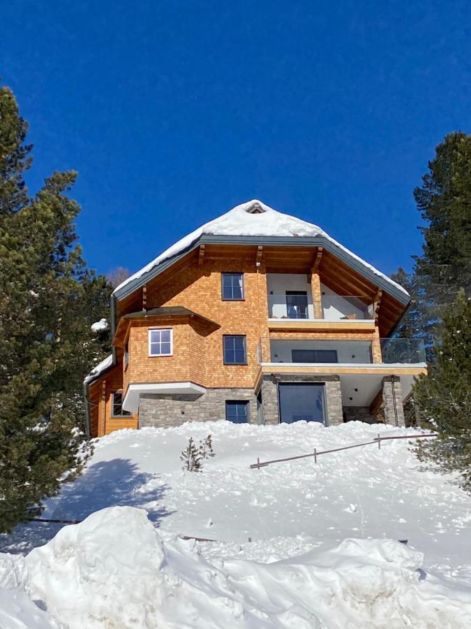 Ferienwohnung Haus am Berg Turracher Hohe Exterior foto