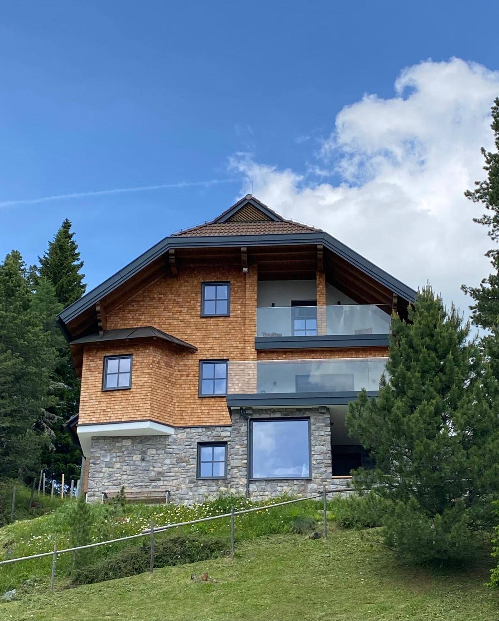 Ferienwohnung Haus am Berg Turracher Hohe Exterior foto