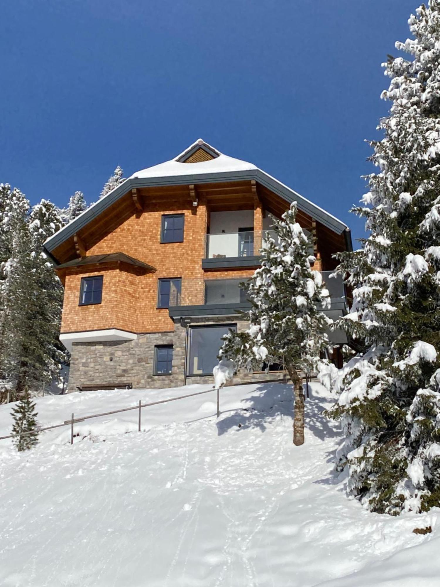 Ferienwohnung Haus am Berg Turracher Hohe Exterior foto